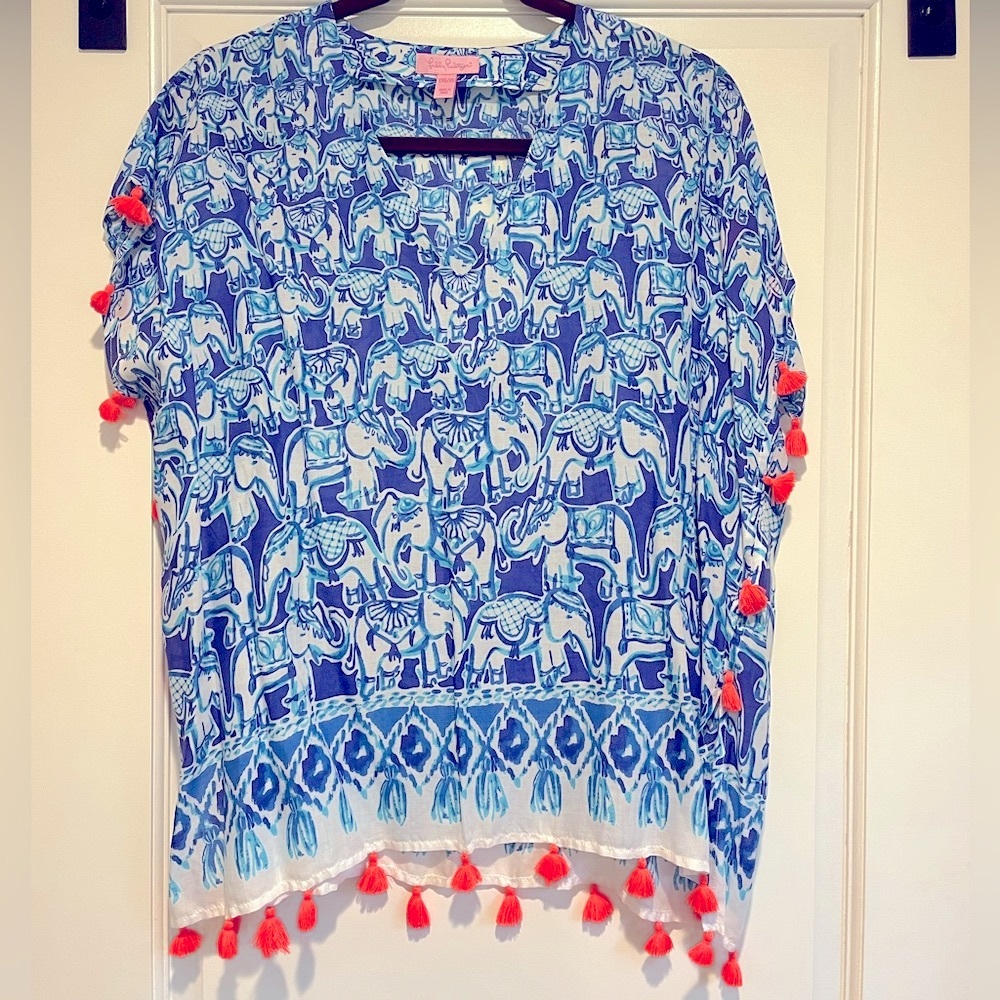 Lilly Pulitzer caftan top